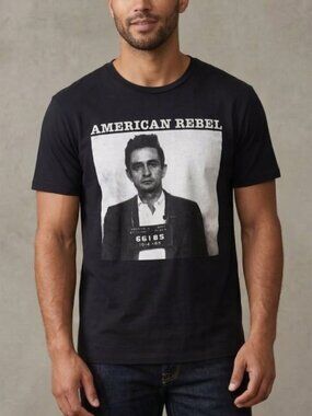 JOHNNY CASH  Mens prison band  tee (xl)